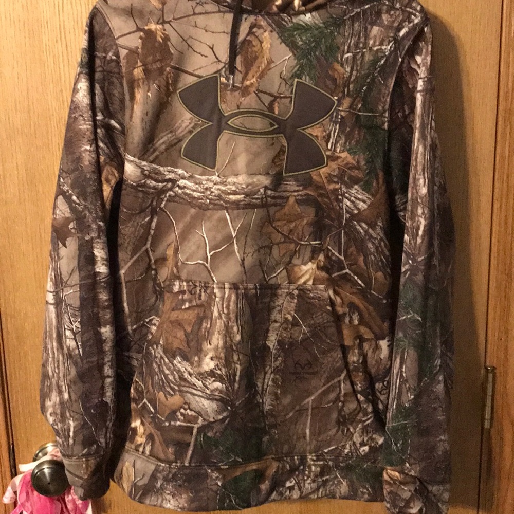 Camouflage Under Armour   Hoodie
